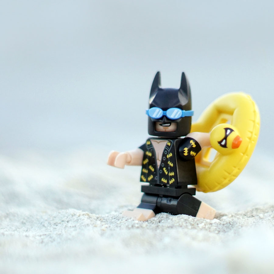 lego batman in spiaggia - Comservice