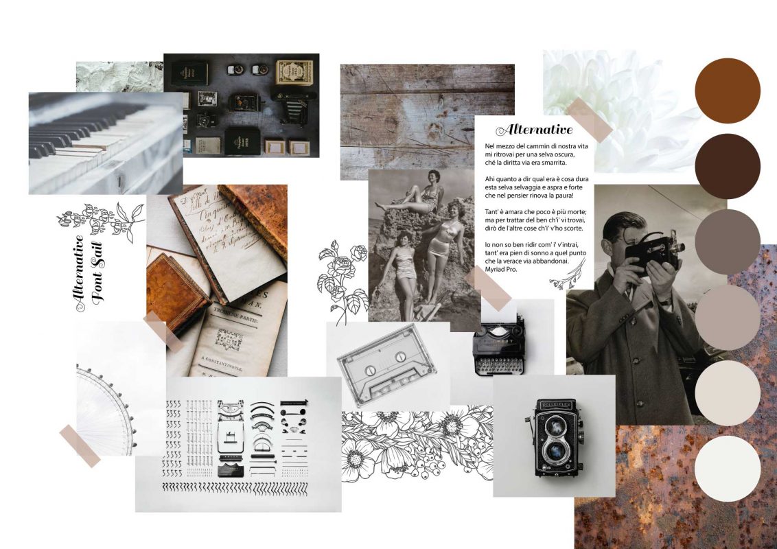 Mood Board esempio 2 - Comservice